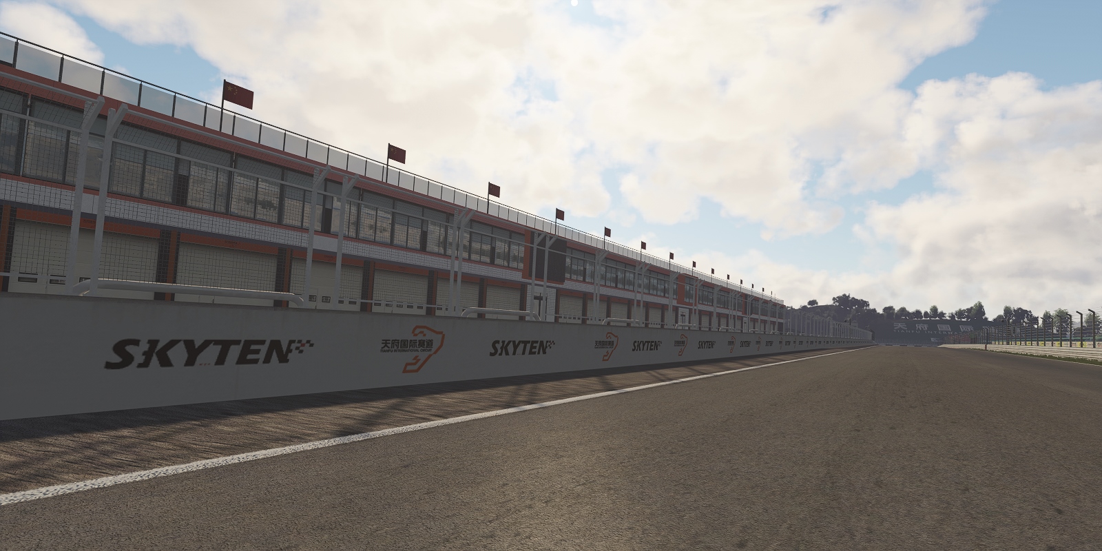 TFIC成都天府赛车场2025赛道重制free版modV25.0.1 st_cdtf_circuit